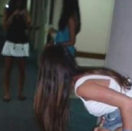 Hotel Lobby Bathroom Break